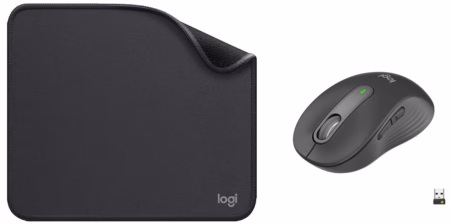 Logitech M650 Silent -Small to Medium Sized Hands Wireless Optical Mouse??(2.4GHz Wireless, Bluetooth, Graphite)