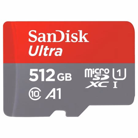 SanDisk Ultra 512 GB MicroSDXC Class 10 150 MB/s Memory Card
