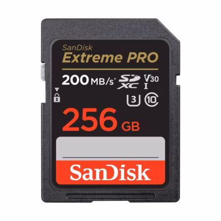 SanDisk Extreme PRO 256 GB MicroSD Card UHS Class 1 200 MB/s Memory Card