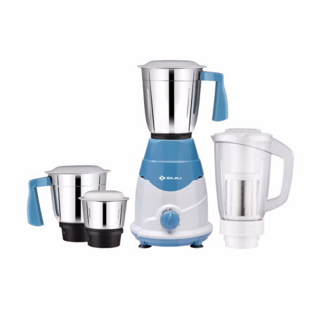Bajaj REX DLX 750 Juicer Mixer Grinder (4 Jars,White)