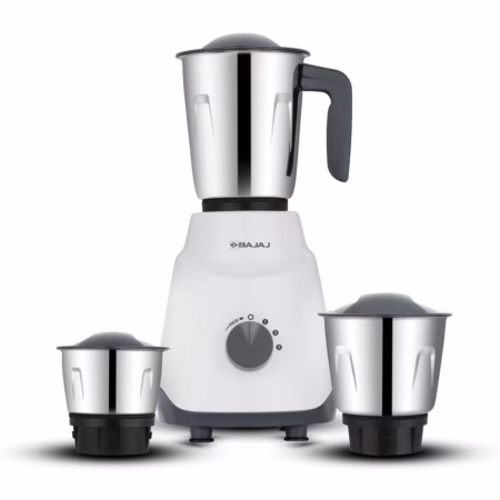 Bajaj 410579 3 500 W Juicer Mixer Grinder (3 Jars,white/grey)