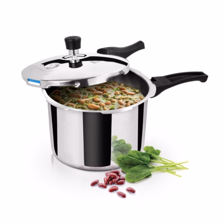 Milton Pro Cook Tri Ply Pressure Cooker With Outer Lid, Silver 3 L Pressure Cooker?(Stainless Steel)