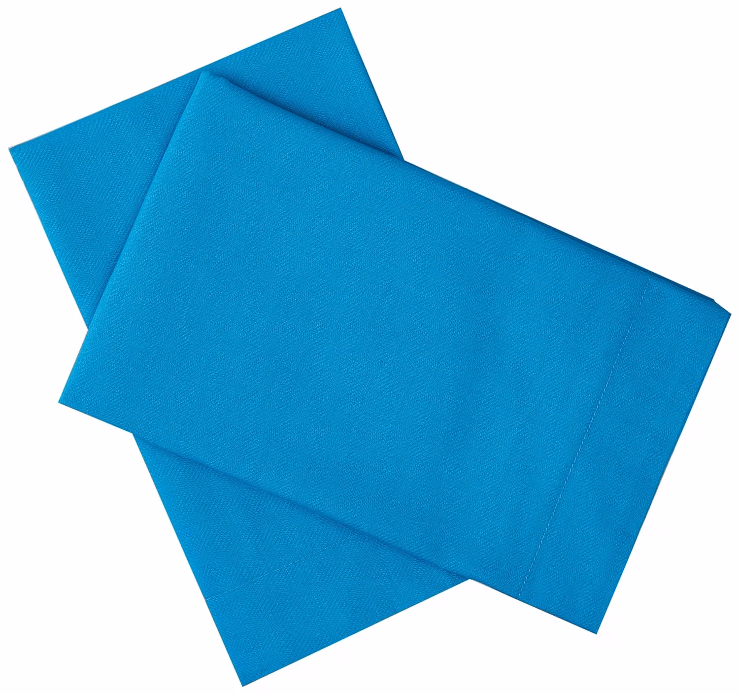 Seasons Oceanic Blue Pillow Cover, Brushed Cotton (Set of 2, Blue, 17" X 27") - Image 3