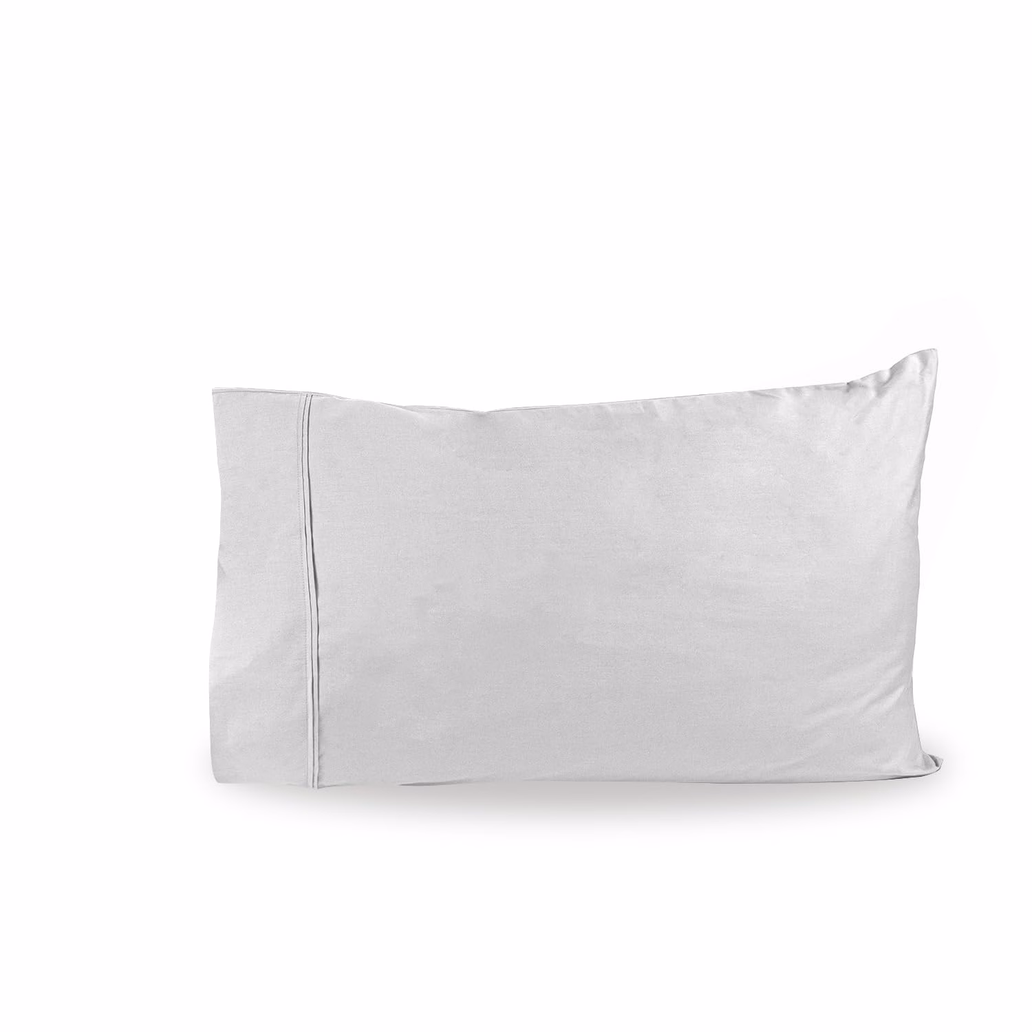 Seasons Pure Cotton Percale Fitted Sheet for Single Bed Size Bedding with Pillow Cover for Bedroom, Soft Hotel Quality Bottom Bedsheets with Elastic Deep Pocket (36x78 Inch, White) - Image 4