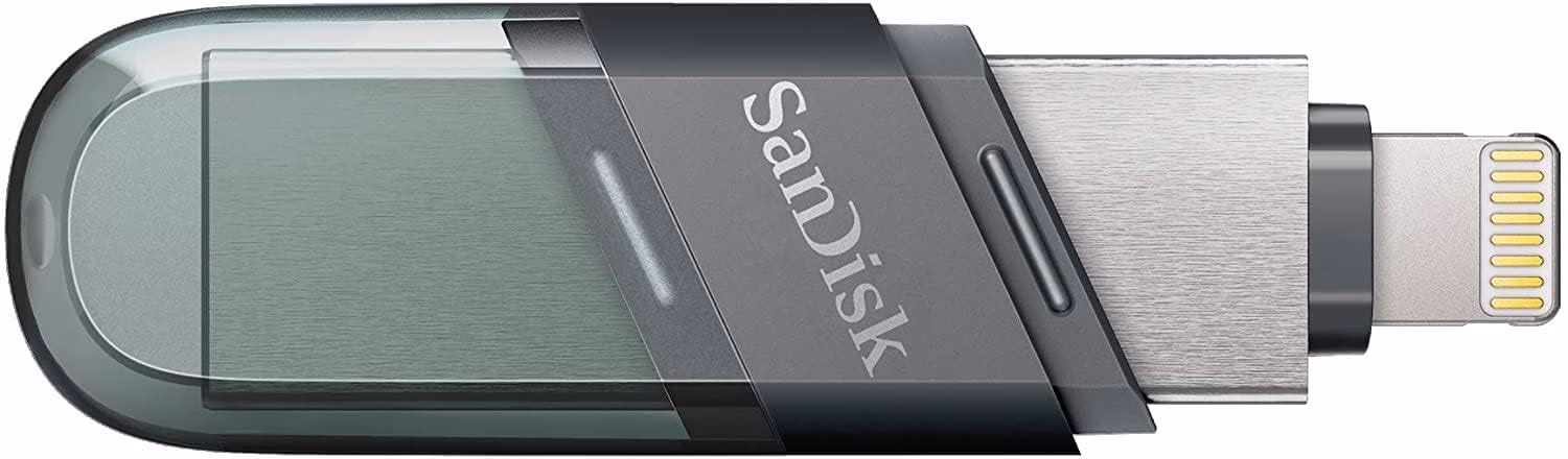 SanDisk iXpand Flash Drive Flip 64 GB OTG Drive??(Silver, Type A to Lightning) - Image 3