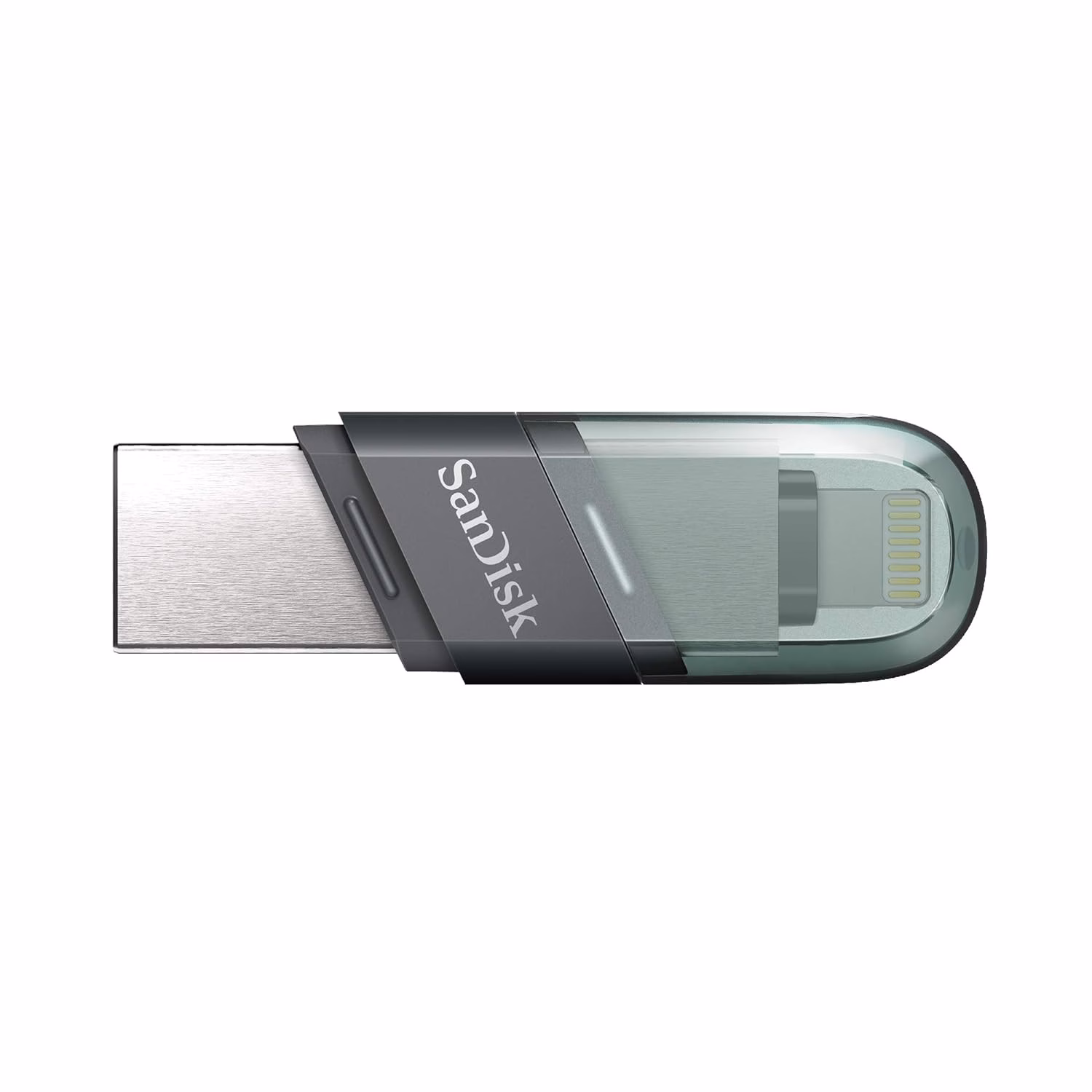 SanDisk iXpand Flash Drive Flip 128 GB OTG Drive??(Silver, Type A to Lightning)