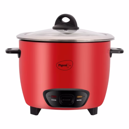 Pigeon Styla Rice Cooker Electric Rice Cooker??(1.8 L, Red)