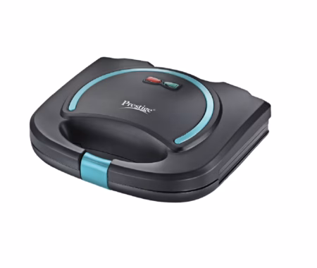 Prestige PSMFB (D) Designer Series Non-Stick Sandwich Toasters With fixed Plate Toast?(Black, Blue)