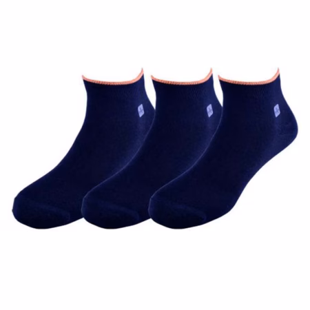 Black Casual Ankle Length Socks 3 pair