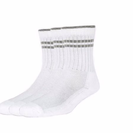 Seasons White Full Length Socks for Men - Pack of 3