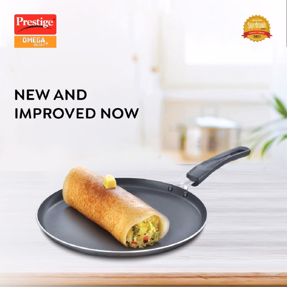 Prestige Omega Select Plus Omni Tawa 25 cm diameter??(Aluminium, Non-stick) - Image 3