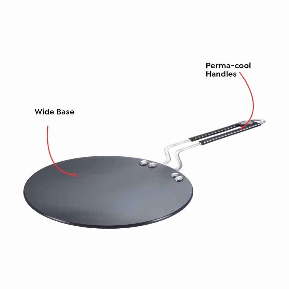 Prestige Hard Anodised Plus Tawa 26 cm diameter??(Hard Anodised, Non-stick) - Image 4