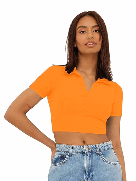 Women's Slim Fit Crop Top