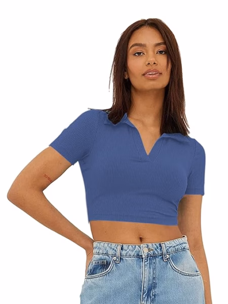 Women's Slim Fit Crop Top