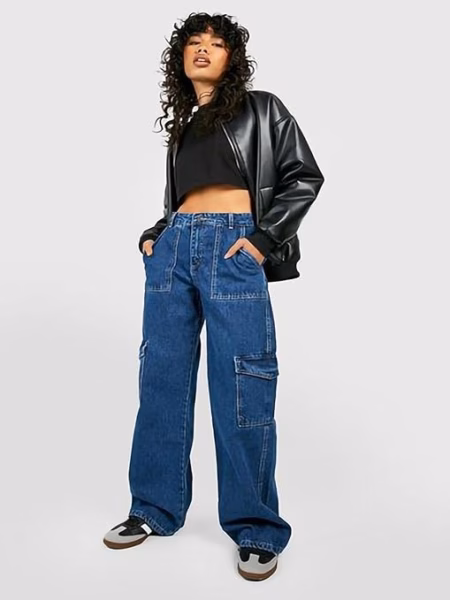 Women's Cargo Aegean Blue Jeans