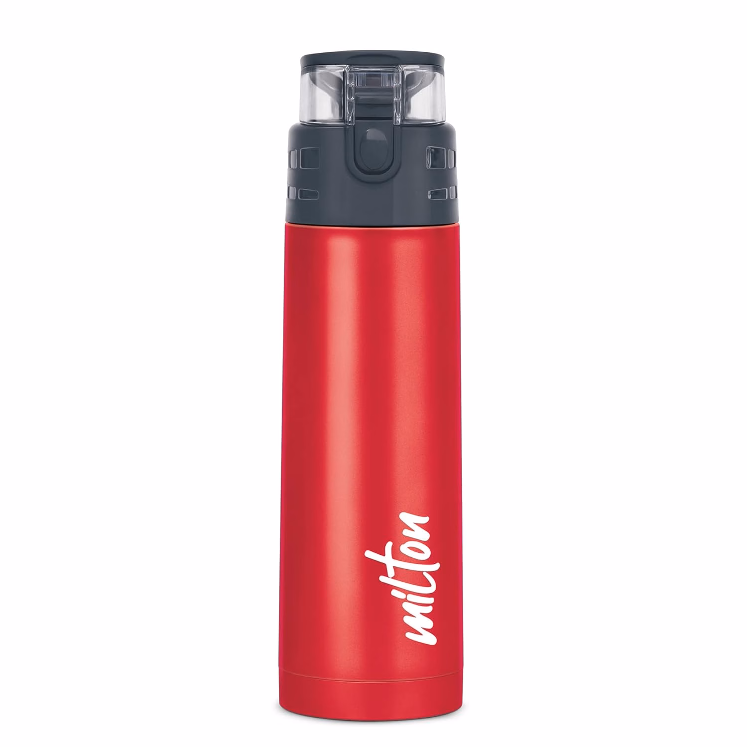 Milton Atlantis 400 Thermosteel Insulated Water Bottle, 350 ml Flask??(Pack of 1, Red, Steel)