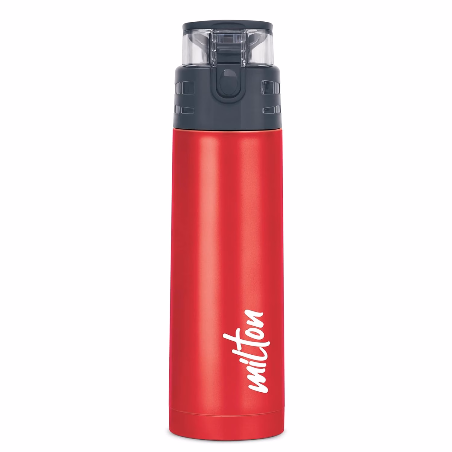 Milton Atlantis 600 Thermosteel Insulated Water Bottle, 500 ml Flask??(Pack of 1, Red, Steel)