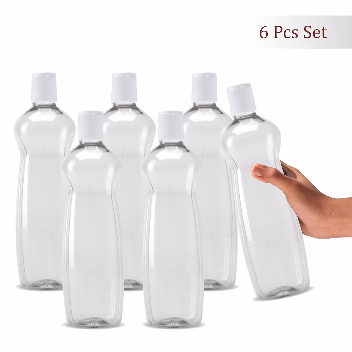 Milton Pacific 1000 Pet Water Bottles,1 Litre Each, Set of 12, Grey,BPA Free 1000 ml Bottle(Pack of 12, Grey, PET) - Image 3