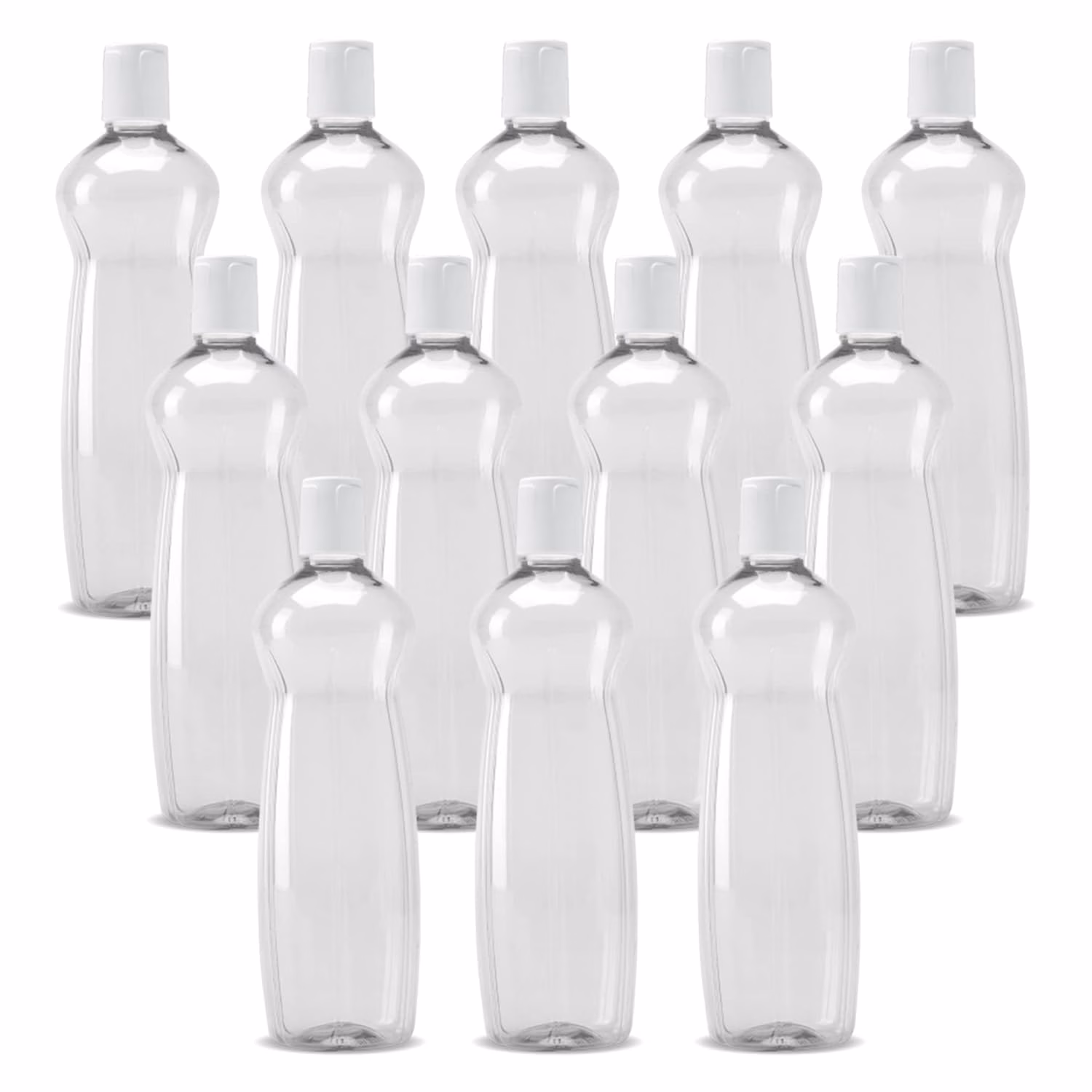 Milton Pacific 1000 Pet Water Bottles,1 Litre Each, Set of 12, Grey,BPA Free 1000 ml Bottle(Pack of 12, Grey, PET)
