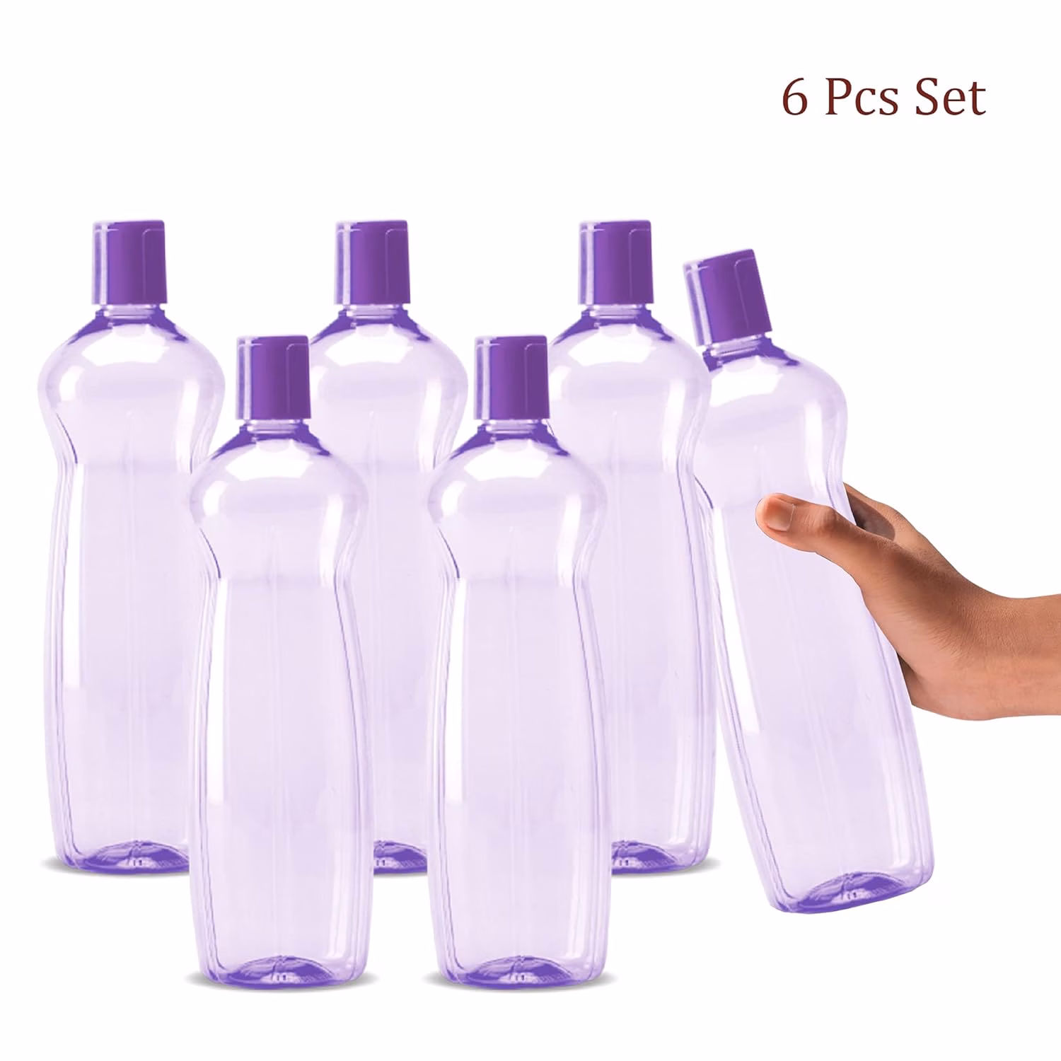 Milton Pacific 1000 Pet Bottles 12 Pcs Set, PURPLE MY 1000 ml Bottle??(Pack of 12, Purple, PET) - Image 3